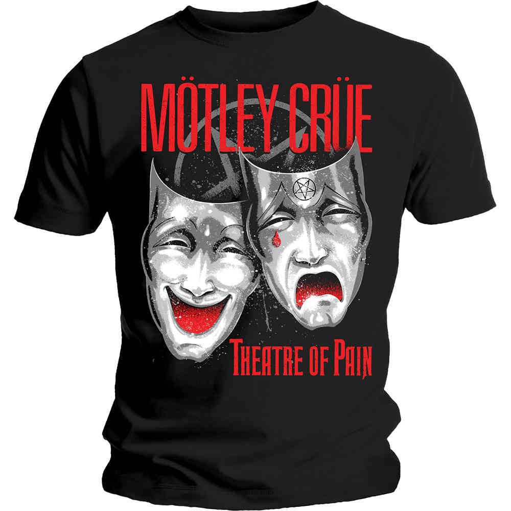 Motley Crue - Theatre Of Pain Cry Herren TShirt - Schwarz